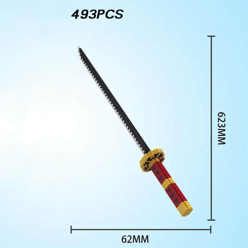 Samurai Sword Building Blocks – Ninja Katana Nichirin Blade