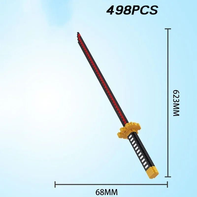 Samurai Sword Building Blocks – Ninja Katana Nichirin Blade