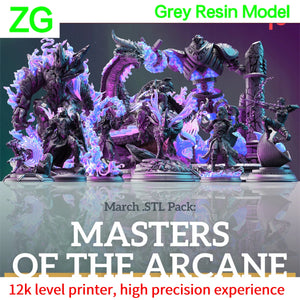 DZQ Arcane Fantasy Chess Model Set
