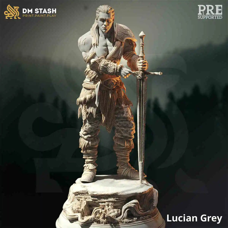 DZQ Icefield Warrior Chess Model