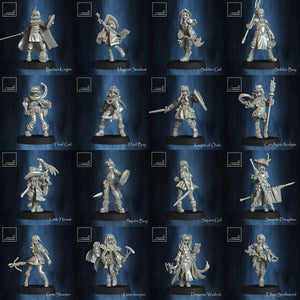 Japanese Anime Cartoon Character Chess Model Set