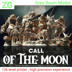 DZQ Icefield Warrior Chess Model