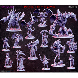 DZQ Abyss Demon Chess Model Set