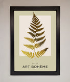 Art Bohème Leaf Foil Print