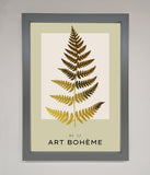 Art Bohème Leaf Foil Print